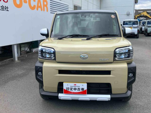 タフトＧ走行距離無制限１２ヶ月保証付き　整備記録簿有　踏み間違い防止装置　ＩＳＳ　サンル−フ　ＵＳＢ　セキュリティーアラーム　禁煙　Ｂカメラ　ＤＶＤ　ＥＴＣ車載器　車線逸脱防止　ナビ　スマキー　アルミ　ＡＵＸ（大分県）の中古車