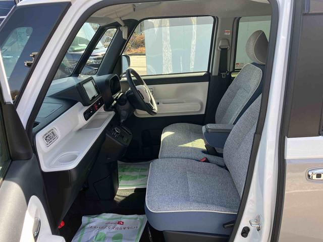 ムーヴキャンバスストライプスＧ周りと差を付けたい方にはぜひキャンバスをおすすめします！　Ｗパワースライドドア　Ｂｔオーディオ　前後誤発進抑制　点検記録簿付　セキュリティーアラーム　ＤＶＤ　シートヒータ　バックカメラ付　禁煙　ナビ（大分県）の中古車