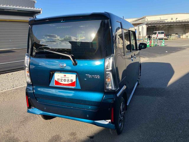 タントカスタムX ワンオーナー走行距離無制限12ヶ月保証付き リヤ両側パワースライドドア ワンオーナ ISTOP レーンキープアシスト 運転席シートヒーター 禁煙車 LEDヘッドライト スマートキー バックカメラ 衝突安全ボディ(大分県)の中古車