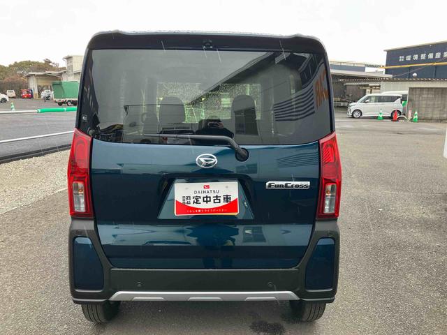 タントファンクロス ワンオーナー走行距離無制限12ヶ月保証付き 誤発進抑制機能 AHB I−STOP バックカメラ付 禁煙 シートH LEDライト 衝突安全ボディ レーンキープアシスト 定期点検記録簿 セキュリティ キーレスキー(大分県)の中古車