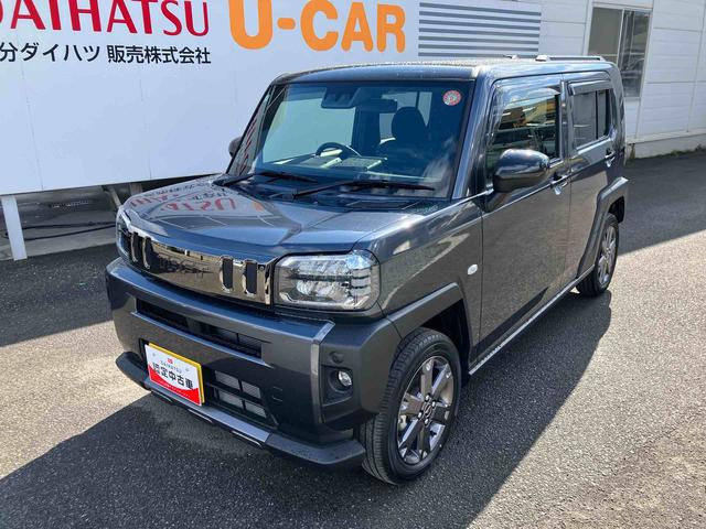 タフトＧ　ダーククロムベンチャー　ワンオーナー走行距離無制限１２ヶ月保証付き　キーレスエントリ　レーダーブレーキ　盗難防止システム　１オ−ナ−　Ｂカメラ　アダプティブクルーズコントロール　レーンアシスト　記録簿　アルミホイール　ＬＥＤライト（大分県）の中古車