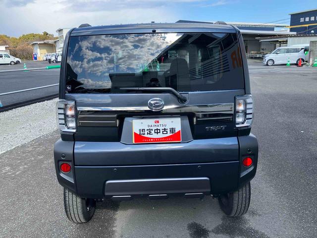 タフトＧ　ダーククロムベンチャー　ワンオーナー走行距離無制限１２ヶ月保証付き　キーレスエントリ　レーダーブレーキ　盗難防止システム　１オ−ナ−　Ｂカメラ　アダプティブクルーズコントロール　レーンアシスト　記録簿　アルミホイール　ＬＥＤライト（大分県）の中古車