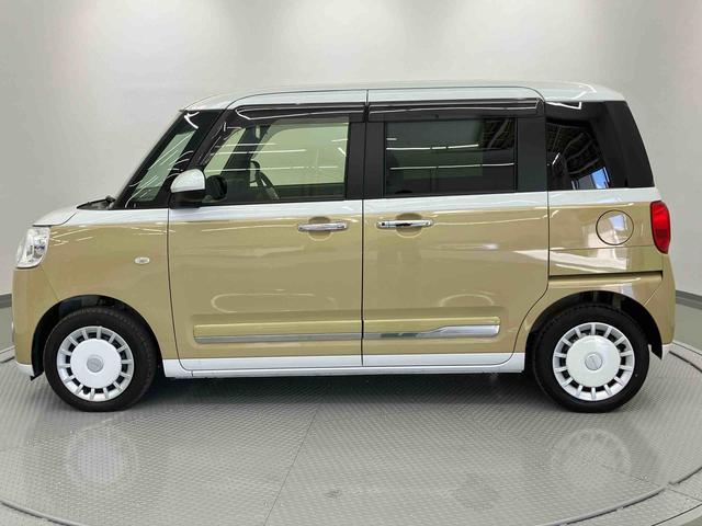 ムーヴキャンバスストライプスＧターボ　ワンオーナー走行距離無制限１２ヶ月保証付き　衝突軽減ブレーキ　シートヒータ　禁煙　レーンアシスト　スマートキー　バックカメラ　キーフリーシステム　ワンオーナー　オートマチックハイビーム　セキュリティーアラーム（大分県）の中古車