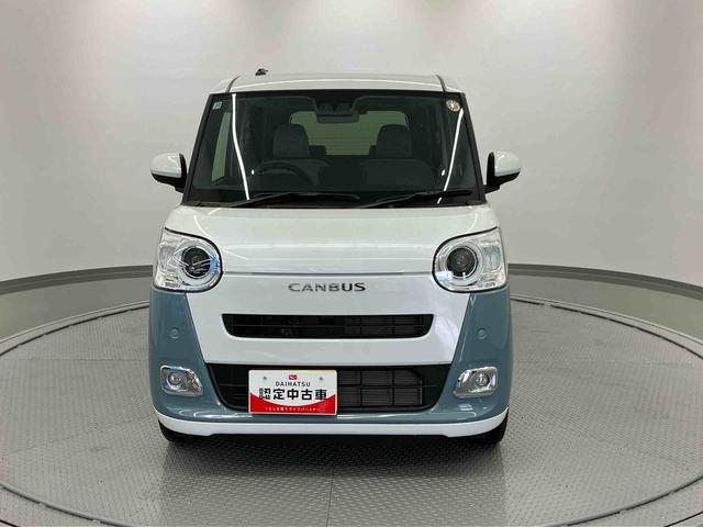 ムーヴキャンバスストライプスＧ　ワンオーナー走行距離無制限１２ヶ月保証付き　衝突軽減Ｂ　ＡＵＴＯライト　ＬＥＤヘットライト　Ｒカメラ　シートヒー　イモビライザー　スマートキーＰスタート　レーンアシスト　衝突安全ボディ　記録簿　キーフリー（大分県）の中古車