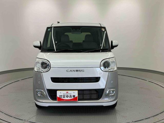 ムーヴキャンバスストライプスＧ　ワンオーナー走行距離無制限１２ヶ月保証付き　衝突軽減Ｂ　ＡＵＴＯライト　ＬＥＤヘットライト　Ｒカメラ　シートヒー　禁煙車両　イモビライザー　スマートキーＰスタート　レーンアシスト　衝突安全ボディ　記録簿（大分県）の中古車