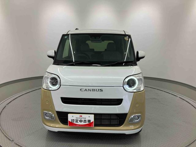 ムーヴキャンバスストライプスＧ　ワンオーナー走行距離無制限１２ヶ月保証付き　衝突軽減Ｂ　ＡＵＴＯライト　ＬＥＤヘットライト　Ｒカメラ　シートヒー　禁煙車両　イモビライザー　スマートキーＰスタート　レーンアシスト　衝突安全ボディ　記録簿（大分県）の中古車