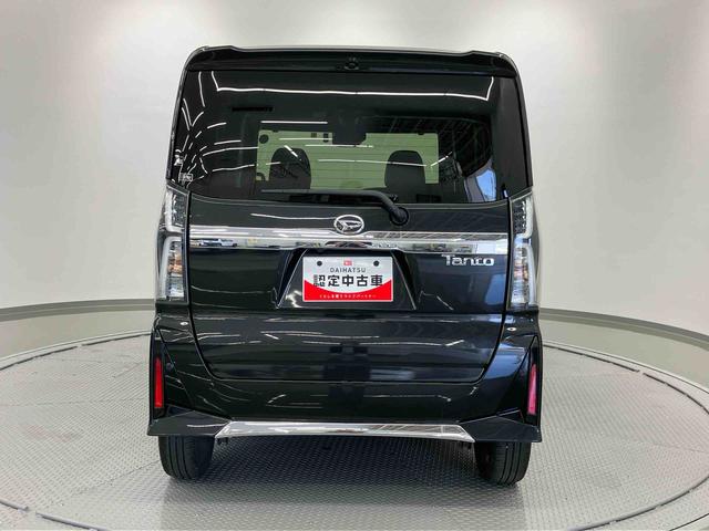 タントカスタムＲＳ走行距離無制限１２ヶ月保証付き　軽減ブレーキ　Ｉ−ＳＴＯＰ　車線逸脱防止　シ−トヒ−タ−　メンテナンスノート　禁煙　安全ボディ　ＥＴＣ車載器　バックモニター　Ｄレコ　ハイビームアシスト　ターボ車（大分県）の中古車