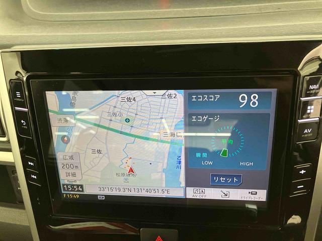 タントカスタムＸ　トップエディションＳＡIII走行距離無制限１２ヶ月保証付き　バックアイカメラ　カーナビ　車線逸脱警報装置　Ｂトゥース　ＥＴＣ付き　キーフリー　アイドリングストップ　ＬＥＤヘッドランプ　スマキー　オートライト　禁煙車　アルミ（大分県）の中古車