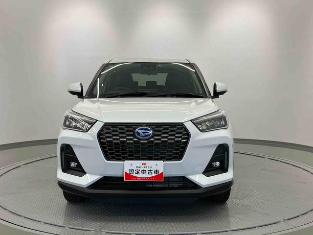 ロッキープレミアムＧ　ＨＥＶ　ワンオーナー走行距離無制限１２ヶ月保証付き　軽減ブレーキ　Ｒカメラ　アルミ　Ａクルコン　ＬＥＤヘッドランプ　禁煙　アイドリングストップ　レーンキープアシスト　ワンオーナー　盗難防止システム　記録簿　衝突安全ボディ（大分県）の中古車