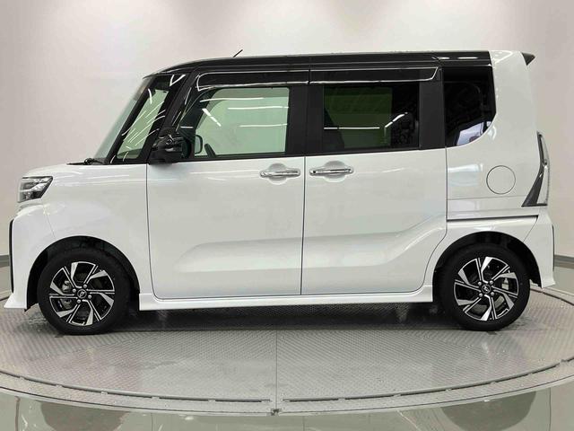 タントカスタムＸ　ワンオーナー走行距離無制限１２ヶ月保証付き　両側パワスラドア　前後ブレーキサポート　アラウンドビューモニター　スマートキーＰスタート　リアカメラ　禁煙車　ＬＥＤヘッドライト　レーンキープ　アイドリングＳＴＯＰ（大分県）の中古車