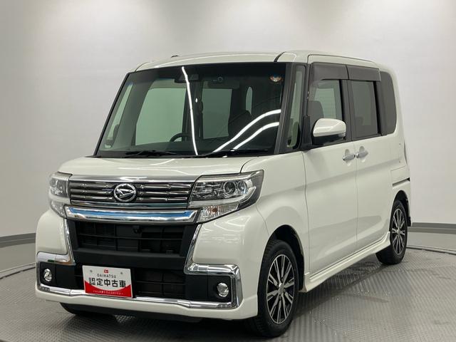 タントカスタムX トップエディションVS SAIII走行距離無制限12ヶ月保証付き リアカメラ シートヒータ 禁煙 エコアイドル レーンアシスト USBポート カーナビ ETC付 LED ミュージックプレイヤー接続可 ドライブレコーダー 記録簿 DVD(大分県)の中古車