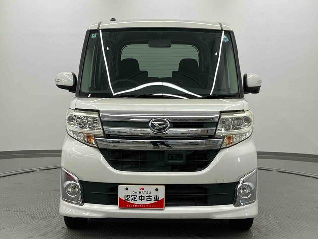 タントカスタムＸ　ＳＡ走行距離無制限１２ヶ月保証付き　ＥＣＯアイドル　ＢＬＵＥＴＯＯＴＨ　スマートキー付き　横滑り防止装置付き　リアカメラ　両側スライド片側電動　記録簿有　盗難防止アラーム　衝突軽減ブレーキシステム　ナビ（大分県）の中古車