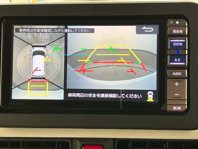 ムーヴキャンバスストライプスＧ走行距離無制限１２ヶ月保証付き　両パワースライドドア　全方位カメラ装着車　レーダーブレーキ　ブルートゥース　禁煙　リヤカメラ　衝突安全ボディ　ナビ付　アイドリングストップ機能　ＤＶＤ再生　ＵＳＢポート（大分県）の中古車