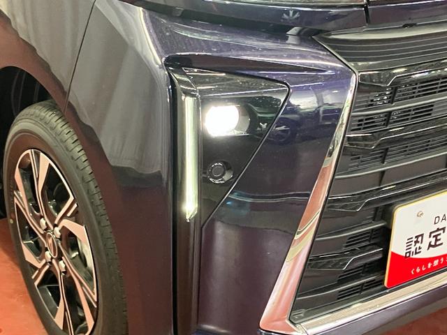 タントカスタムＸ展示車　リモコンキー　衝突回避　Ｗパワースライドドア　アイドリングストップ機能　禁煙　レーンキープ　Ｓヒーター　ＬＥＤライト　オートＬＥＤ　ＡＵＴＯライト　電動格納式ミラー　盗難警報装置　ワンオーナー（長崎県）の中古車