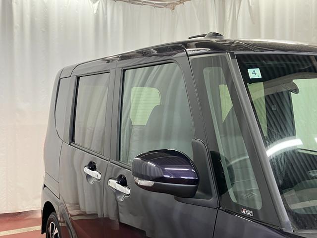 タントカスタムＸ展示車　リモコンキー　衝突回避　Ｗパワースライドドア　アイドリングストップ機能　禁煙　レーンキープ　Ｓヒーター　ＬＥＤライト　オートＬＥＤ　ＡＵＴＯライト　電動格納式ミラー　盗難警報装置　ワンオーナー（長崎県）の中古車