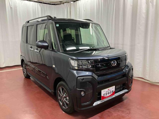 タントファンクロス届出済未使用車　元展示車　衝突被害軽減システム　両側電動スライドドア　シートヒーター　禁煙　１オーナー　オートマチックハイビーム　レーンキープアシスト　ＬＥＤヘッドランプ　スマートキー　オートライト（長崎県）の中古車