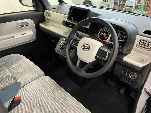 ムーヴキャンバスストライプスG届出済未使用車 元展示車 禁煙 スマートキー プッシュスタート シートヒーター 両側電動スライドドア 電動格納ミラー 車線逸脱警報 ベンチシート LEDヘッドランプ オートハイビーム 衝突安全ボディ(長崎県)の中古車