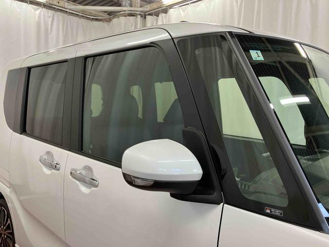 タントカスタムRS届出済未使用車 元展示車 ターボ 禁煙 ディスプレイオーディオ バックカメラ ブルートゥース 衝突被害軽減システム 両側電動スライドドア シートヒーター LEDヘッドランプ オートライト スマートキー(長崎県)の中古車