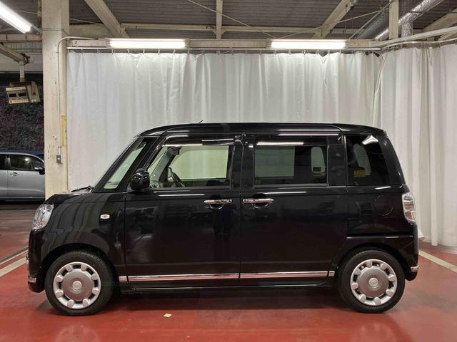 ムーヴキャンバスXブラックアクセントリミテッド SAIII下取車 ナビ ブルートゥース ETC ドライブレコーダー パノラマモニター 衝突被害軽減システム スマートキー 両側電動スライドドア 電動格納ミラー 運転席エアバッグ 助手席エアバッグ 衝突安全ボディ(長崎県)の中古車