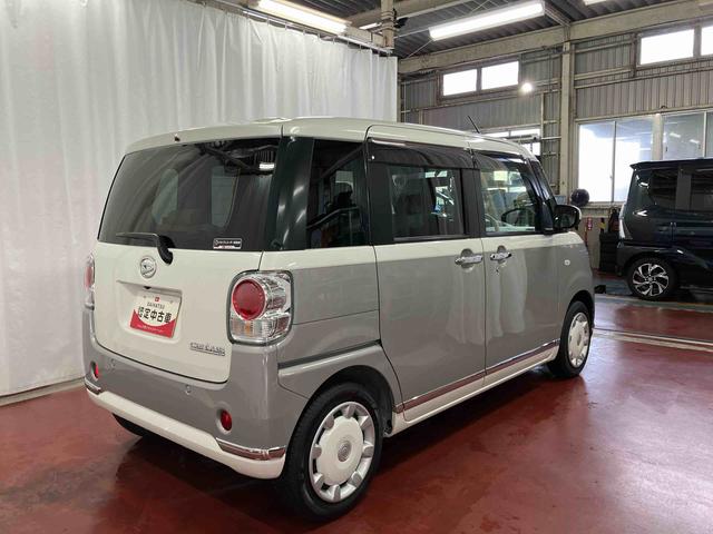 ムーヴキャンバスGメイクアップVS SAIII下取車 ナビ ブルートゥース ドライブレコーダー 衝突被害軽減システム レーンキープ 両側電動スライドドア プッシュスタート LEDヘッドランプ オートライト スマートキー 衝突安全ボディ(長崎県)の中古車