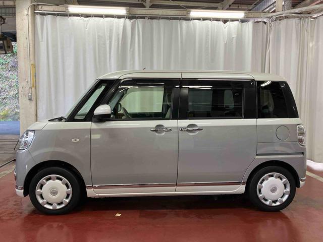 ムーヴキャンバスGメイクアップVS SAIII下取車 ナビ ブルートゥース ドライブレコーダー 衝突被害軽減システム レーンキープ 両側電動スライドドア プッシュスタート LEDヘッドランプ オートライト スマートキー 衝突安全ボディ(長崎県)の中古車