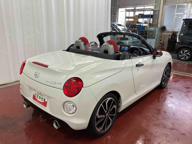 コペンセロ下取車 ターボ マニュアル車 ディスプレイオーディオ ブルートゥース ETC LEDヘッドランプ オートライト キ−レス ABS シートヒーター 運転席エアバッグ 助手席エアバッグ イモビライザー(長崎県)の中古車