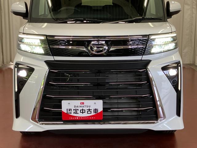 タントカスタムＲＳ届出済未使用車　元展示車　アイドリングストップ　衝突被害軽減システム　両側電動スライドドア　オートマチックハイビーム　シートヒーター　スマートキー　電動格納式ドアミラー　１オーナー　ＬＥＤヘッドランプ（長崎県）の中古車