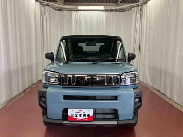 タフトＧ　ダーククロムベンチャー届出済未使用車　元展示車　アダプティブクルーズコントロール　衝突被害軽減システム　シートヒーター　　アイドリングストップ　スマートキー　９インチディスプレイオーディオ　ブルートゥース　電動格納ミラー（長崎県）の中古車