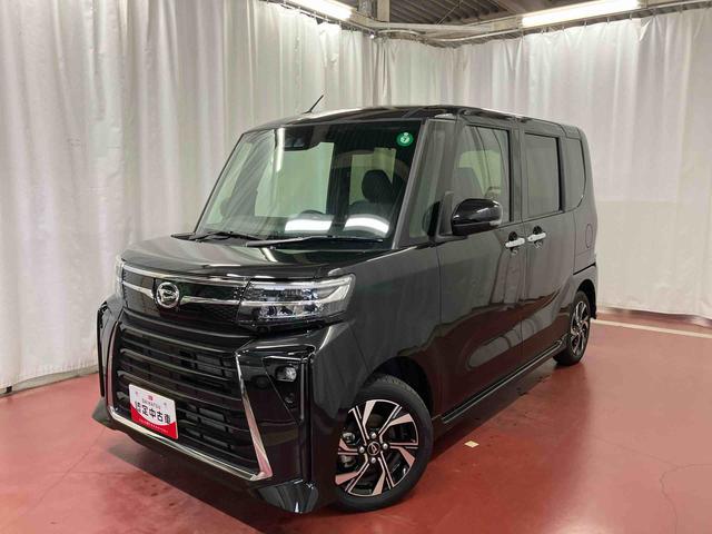 タントカスタムＸ１オーナー　ディスプレイオーディオ　バックカメラ　衝突被害軽減システム　車線逸脱防止　ブルートゥース　アイドリングストップ　ＴＶ　盗難警報装置　ＬＥＤヘッドランプ　スマートキー　シートヒーター（長崎県）の中古車