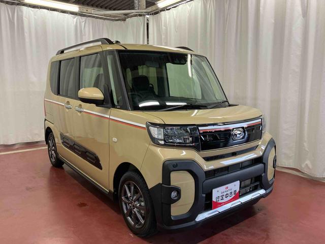 タントファンクロス元試乗車 ナビ ブルートゥース ドライブレコーダー パノラマモニター 衝突被害軽減システム 両側電動スライドドア シートヒーター LEDヘッドランプ オートライト ベンチシート スマートキー(長崎県)の中古車