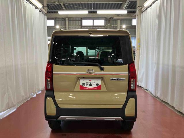 タントファンクロス元試乗車 ナビ ブルートゥース ドライブレコーダー パノラマモニター 衝突被害軽減システム 両側電動スライドドア シートヒーター LEDヘッドランプ オートライト ベンチシート スマートキー(長崎県)の中古車