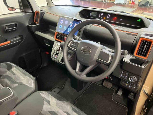 タントファンクロス元試乗車 ナビ ブルートゥース ドライブレコーダー パノラマモニター 衝突被害軽減システム 両側電動スライドドア シートヒーター LEDヘッドランプ オートライト ベンチシート スマートキー(長崎県)の中古車