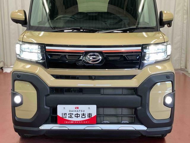 タントファンクロス元試乗車 ナビ ブルートゥース ドライブレコーダー パノラマモニター 衝突被害軽減システム 両側電動スライドドア シートヒーター LEDヘッドランプ オートライト ベンチシート スマートキー(長崎県)の中古車