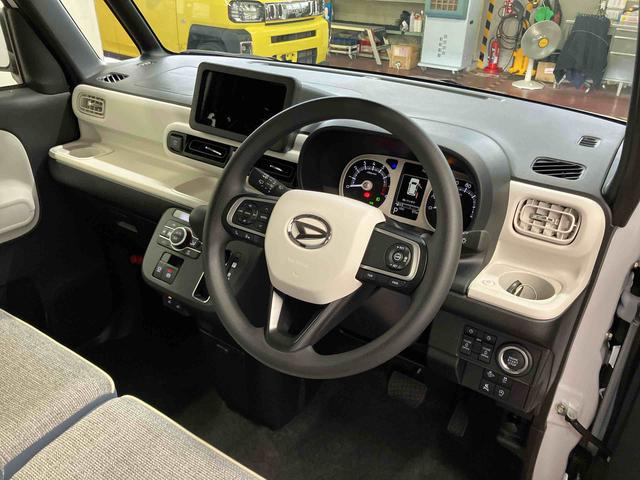 ムーヴキャンバスストライプスGターボ元展示車 届出済未使用車 ターボ アダプティブクルーズコントロール 衝突回避支援ブレーキ 車線逸脱警告 電動格納ミラー LEDヘッドライト 1オーナー 禁煙 スマートキー オートマチックハイビーム(長崎県)の中古車
