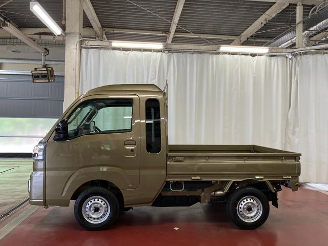 ハイゼットトラックジャンボエクストラ届出済未使用車　元展示車　ハイビームアシスト　運転席助手席エアバック　記録簿　スマ−トキー　オートライト　アンチロックブレーキ　禁煙　ワンオーナー車　衝突回避支援ブレーキ　ＬＥＤヘッドライト（長崎県）の中古車