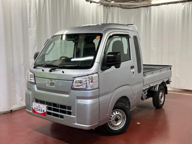 ハイゼットトラックジャンボスタンダード下取車　電動格納ミラー　パワーステアリング　エアバック　オートマチックハイビーム　ＥＳＣ　スマートキー　記録簿　アイドリングストップ　オートライト　エアコン　ＡＢＳ　ダブルエアバック（長崎県）の中古車