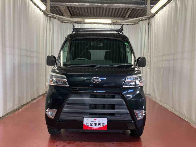 ハイゼットカーゴクルーズＳＡIII下取車　両側スライドドア　横滑防止装置　車線逸脱警告　ＬＥＤヘッドランプ　運転席エアバッグ　助手席エアバッグ　アイドリングストップ　オートライト　オートマチックハイビーム　ＥＴＣ　ＡＢＳ　キーレス（長崎県）の中古車
