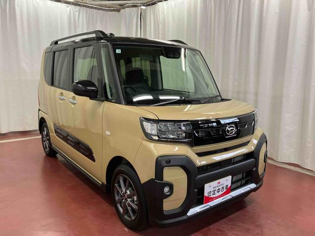 タントファンクロス届出済未使用車 元展示車 禁煙 ディスプレイオーディオ ブルートゥース バックカメラ 衝突被害軽減システム 両側電動スライドドア シートヒーター LEDヘッドランプ オートライト スマートキー(長崎県)の中古車