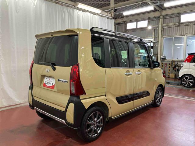 タントファンクロス届出済未使用車 元展示車 禁煙 ディスプレイオーディオ ブルートゥース バックカメラ 衝突被害軽減システム 両側電動スライドドア シートヒーター LEDヘッドランプ オートライト スマートキー(長崎県)の中古車
