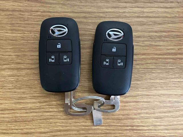 タントファンクロス届出済未使用車 元展示車 禁煙 ディスプレイオーディオ ブルートゥース バックカメラ 衝突被害軽減システム 両側電動スライドドア シートヒーター LEDヘッドランプ オートライト スマートキー(長崎県)の中古車