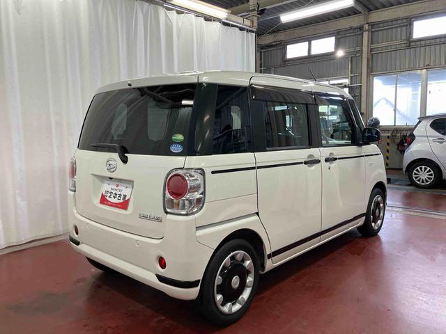 ムーヴキャンバスＸブラックアクセントリミテッド　ＳＡIII下取車　ナビ　ブルートゥース　ドライブレコーダー　パノラマモニター　衝突被害軽減システム　横滑防止　両側電動スライドドア　セキュリティアラーム　電動格納式ドアミラー　ＡＢＳ　ベントシート　スマートキー（長崎県）の中古車