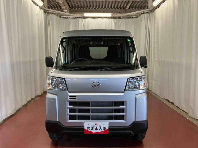 ハイゼットカーゴDX元展示車 禁煙 衝突被害軽減システム 衝突安全ボディ レーンキープアシスト キーレス 両側スライドドア ESC オートライト オートマチックハイビーム ABS 運転席エアバッグ 助手席エアバッグ(長崎県)の中古車