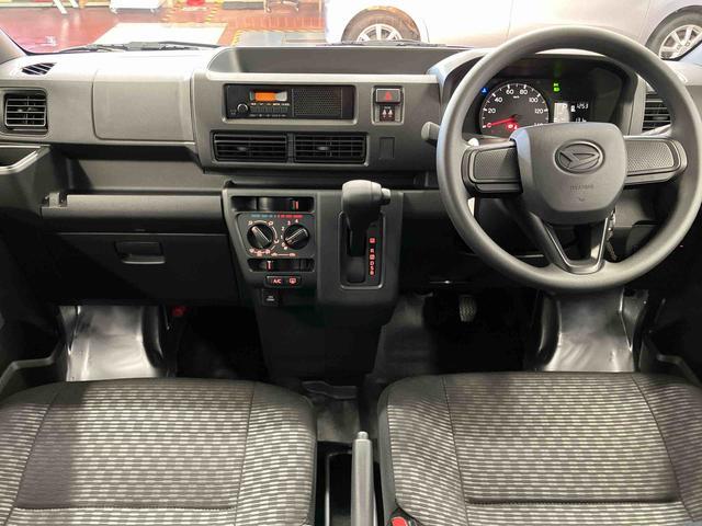 ハイゼットカーゴDX元展示車 禁煙 衝突被害軽減システム 衝突安全ボディ レーンキープアシスト キーレス 両側スライドドア ESC オートライト オートマチックハイビーム ABS 運転席エアバッグ 助手席エアバッグ(長崎県)の中古車