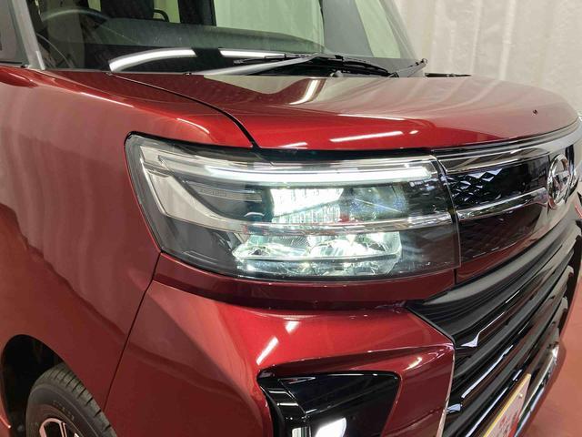 タントカスタムＸ元試乗車　衝突被害軽減システム　車線逸脱防止　アイドリングストップ　ＬＥＤヘッドランプ　１オーナー　シートヒーター　オートマチックハイビーム　電動格納ミラー　スマートキー　オートライト　整備記録簿（長崎県）の中古車