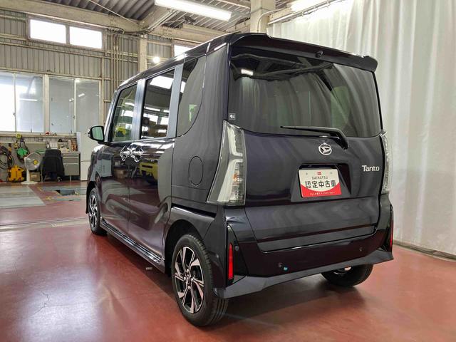 タントカスタムX届出済未使用車 元展示車 1オーナー 両側電動スライドドア 衝突被害軽減システム 電動格納式ミラー シートヒーター LEDヘッドライト アイドリングストップ スマートキー レーンアシスト オートライト(長崎県)の中古車