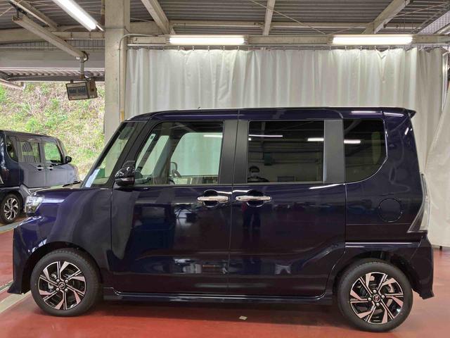 タントカスタムX届出済未使用車 元展示車 1オーナー 両側電動スライドドア 衝突被害軽減システム 電動格納式ミラー シートヒーター LEDヘッドライト アイドリングストップ スマートキー レーンアシスト オートライト(長崎県)の中古車