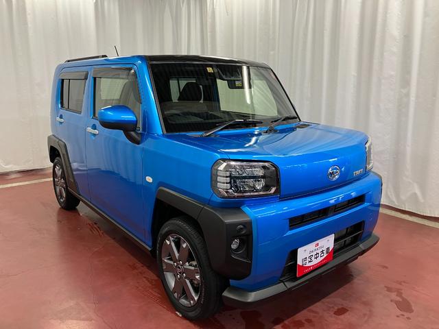 タフトＧターボ下取車　誤発進抑制機能　ナビＴＶ　電格ミラー　バックカメラ　ＬＥＤヘッドランプ　前席シートヒーター　車線逸脱警報装置　盗難防止システム　地デジ　ＥＴＣ付き　アルミホイール　ターボエンジン　ＤＶＤ（長崎県）の中古車