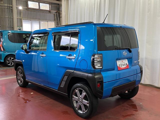 タフトＧターボ下取車　誤発進抑制機能　ナビＴＶ　電格ミラー　バックカメラ　ＬＥＤヘッドランプ　前席シートヒーター　車線逸脱警報装置　盗難防止システム　地デジ　ＥＴＣ付き　アルミホイール　ターボエンジン　ＤＶＤ（長崎県）の中古車