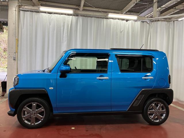 タフトＧターボ下取車　誤発進抑制機能　ナビＴＶ　電格ミラー　バックカメラ　ＬＥＤヘッドランプ　前席シートヒーター　車線逸脱警報装置　盗難防止システム　地デジ　ＥＴＣ付き　アルミホイール　ターボエンジン　ＤＶＤ（長崎県）の中古車