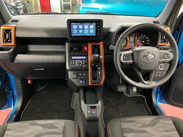 タフトＧターボ下取車　誤発進抑制機能　ナビＴＶ　電格ミラー　バックカメラ　ＬＥＤヘッドランプ　前席シートヒーター　車線逸脱警報装置　盗難防止システム　地デジ　ＥＴＣ付き　アルミホイール　ターボエンジン　ＤＶＤ（長崎県）の中古車